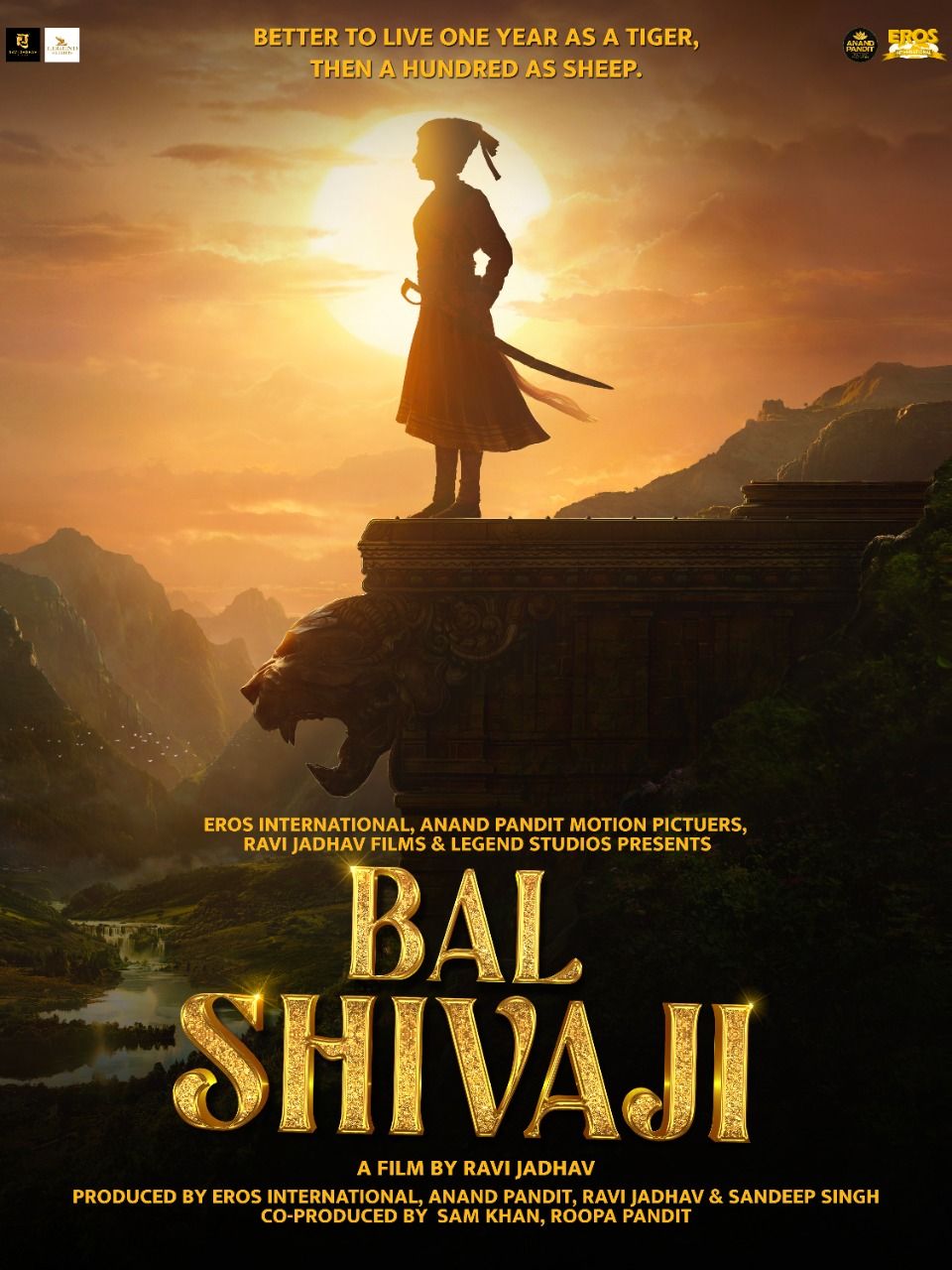 Sandeep Singh, Anand Pandit, Ravi Jadhav & Eros International Join Hands For The Magnum Opus 'Bal Shivaji'