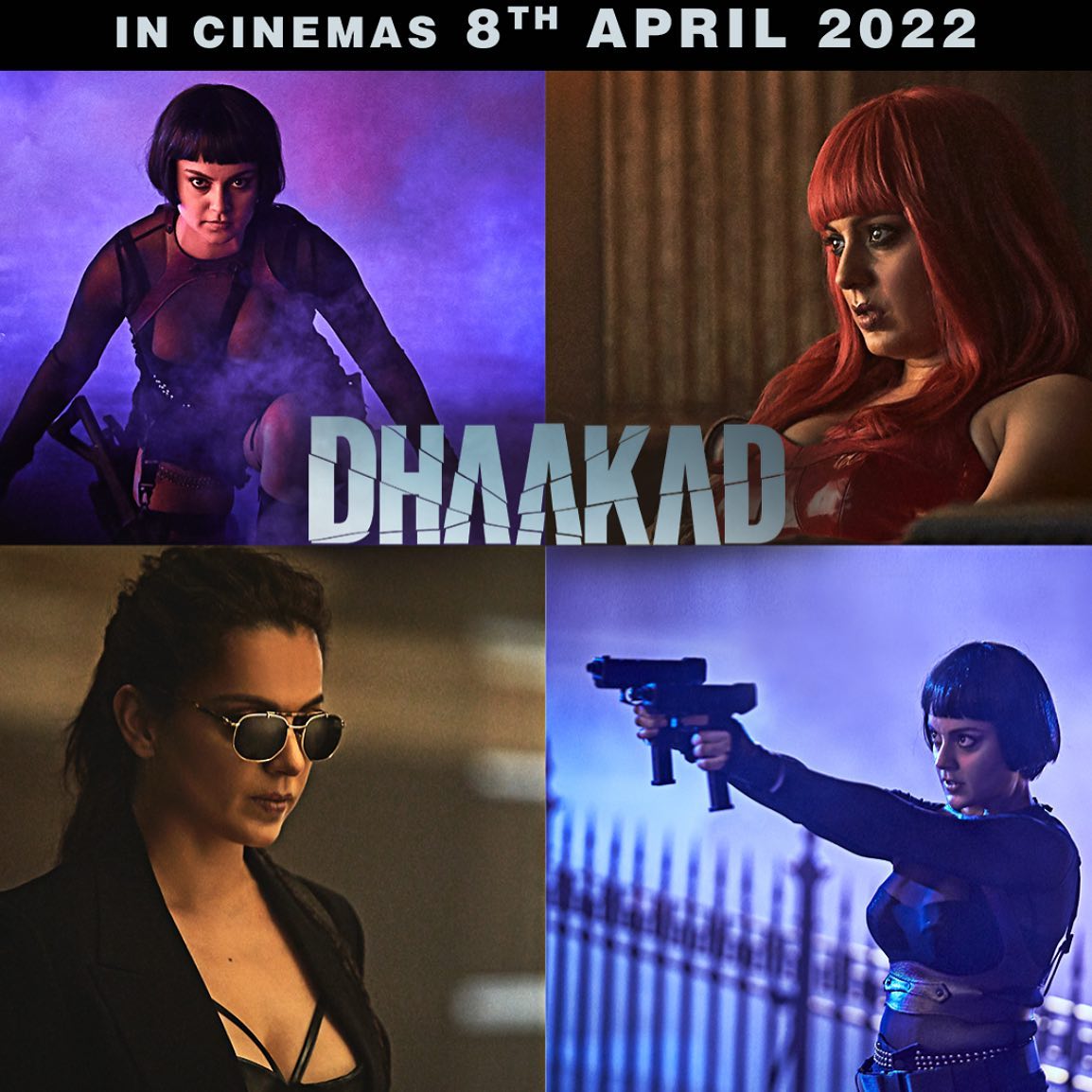 Kangana Ranaut's 'Dhaakad' To Release Pan-India In Hindi, Tamil, Telugu & Malayalam On May 27, 2022