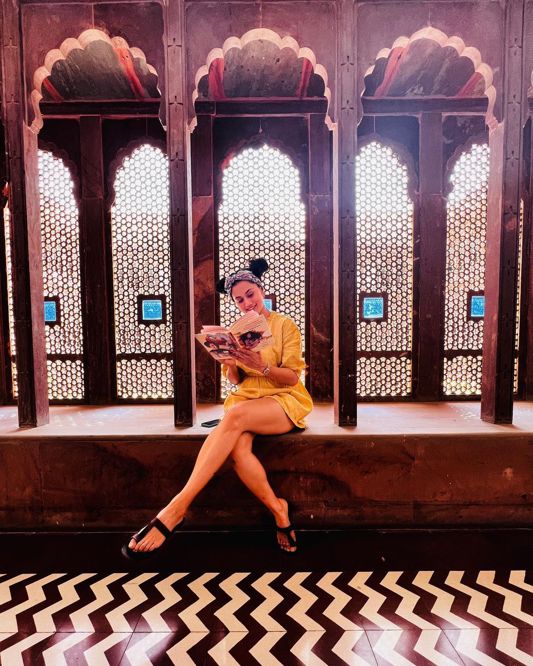 Photos: From Food Game To Sister Bonding, Taapsee Pannu's Vacation Pictures Are Just Stunning